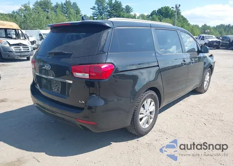 2016 Kia Sedona Lx из США, поврежденный, VIN KNDMB5C10G6091565